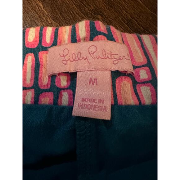 Lilly Pulitzer Madison skort mandevilla pink slathouse stripe size medium - Picture 3 of 7